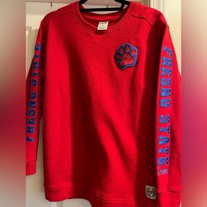 Pink brand Fresno State University sweater